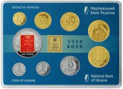 Набір `Монети України 2018 року` — аверс