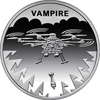 `Українська бавовна. БПЛА "Vampire"` у сувенірному пакованні (н) — реверс