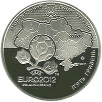 Фінальний турнір чемпіонату  Європи з футболу 2012. Місто Харків  (н) — аверс