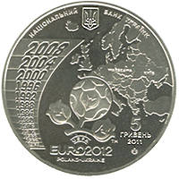 Фінальний турнір чемпіонату  Європи з футболу 2012  (н) — аверс