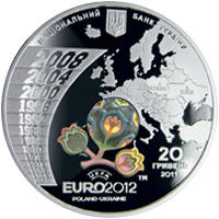 Фінальний турнір чемпіонату  Європи з футболу 2012 р.  (c) — аверс